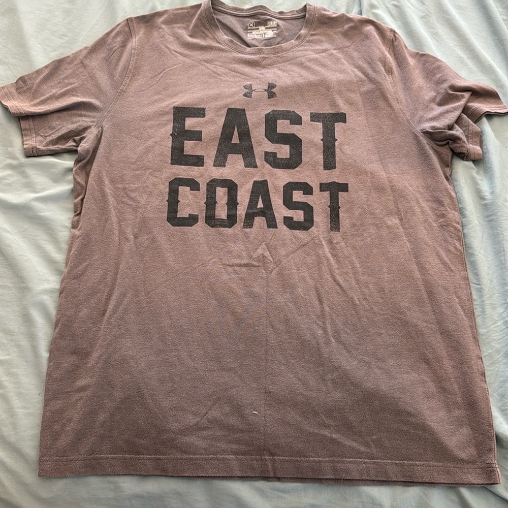Under armor loose heat gear, East Coast